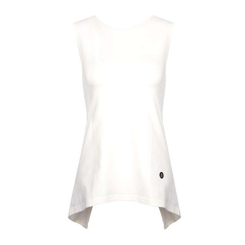 Топ жіночий для йоги Moonholi Galaxy Open Back Tank білий 217