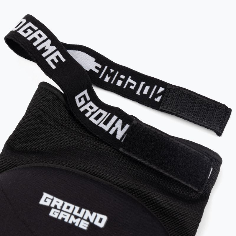 Наколінники для бразильського джиу-джитсу Ground Game  чорні BJJKNEEPADS 3