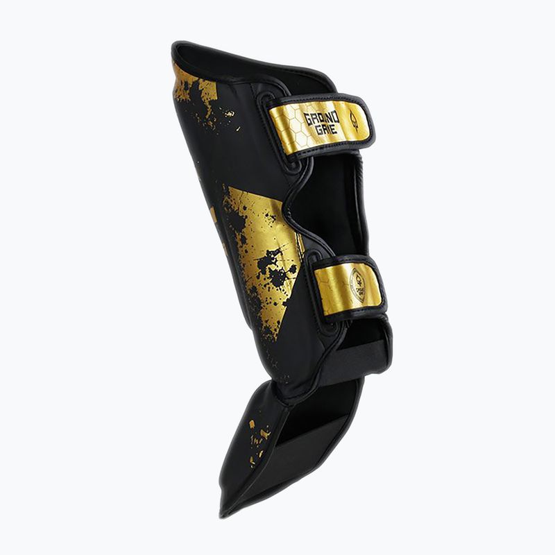 Захист гомілок Ground Game Cage Gold чорний SHINGUCGOLDS 3