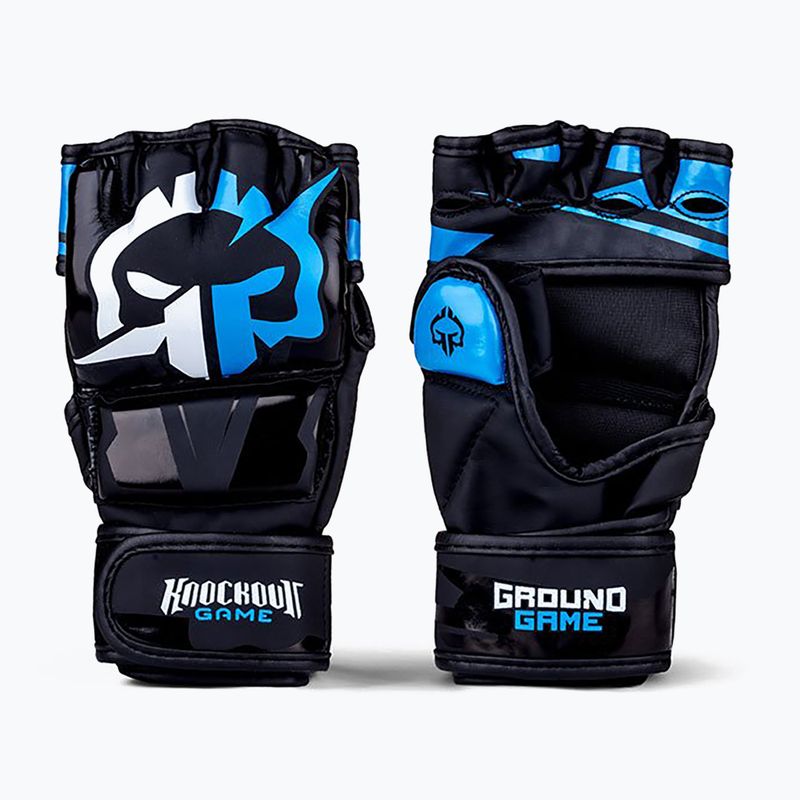 Рукавиці MMA гround гame MMA Logo 2.0 чорні 2