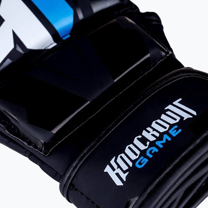 Рукавиці MMA гround гame MMA Logo 2.0 чорні 6