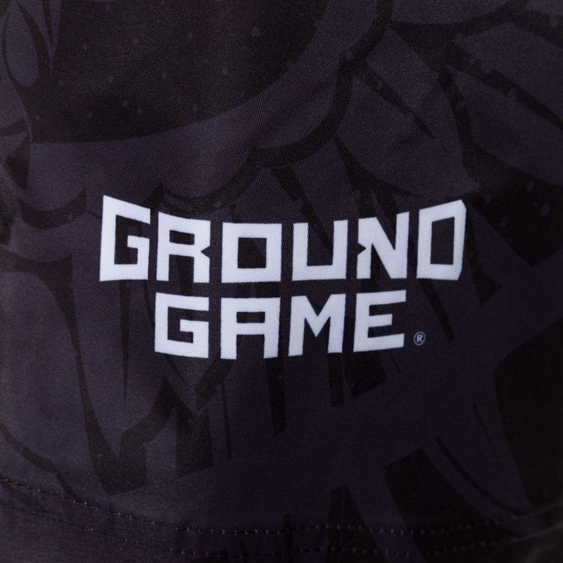 Шорти тренувальні чоловічі  Ground Game MMA Polska чорні MMASHOPOLS 3