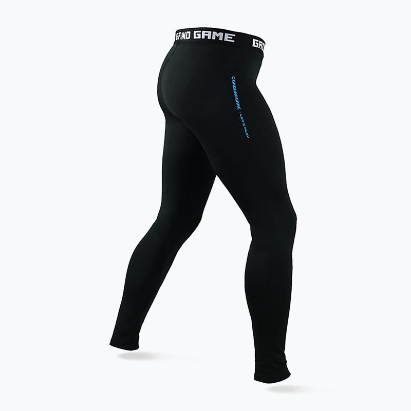Легінси чоловічі Ground Game Athletic 3.0 чорні 5