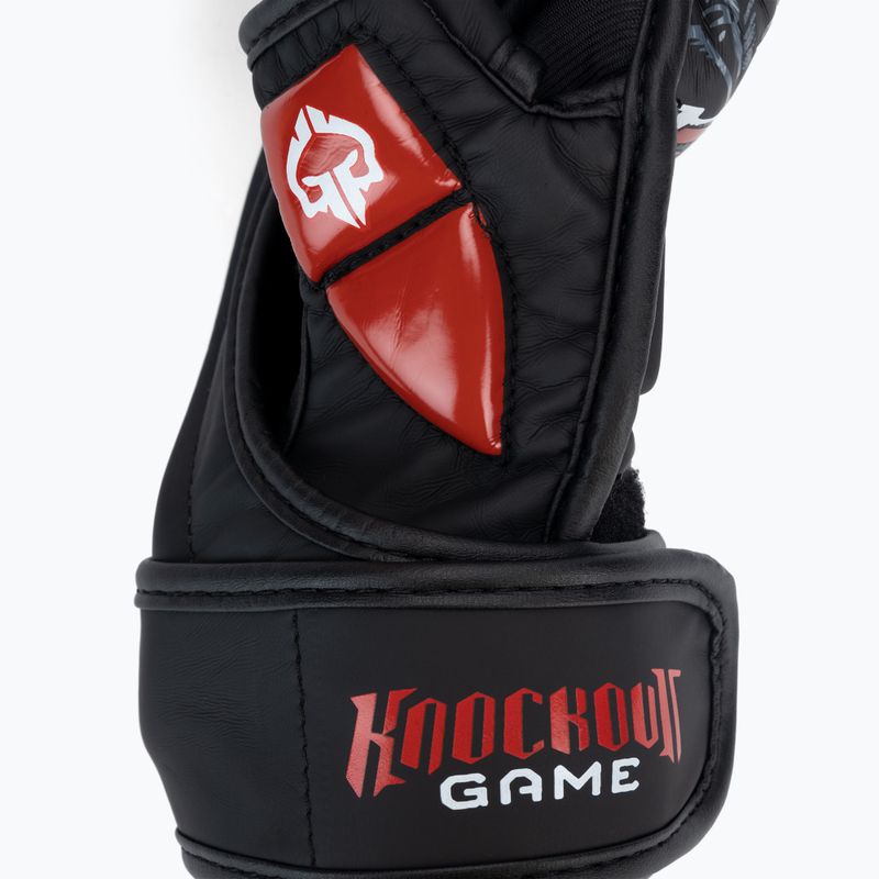 Рукавиці спарингові Ground Game MMA "Samurai" чорні 21MMASPARGLOSA 5