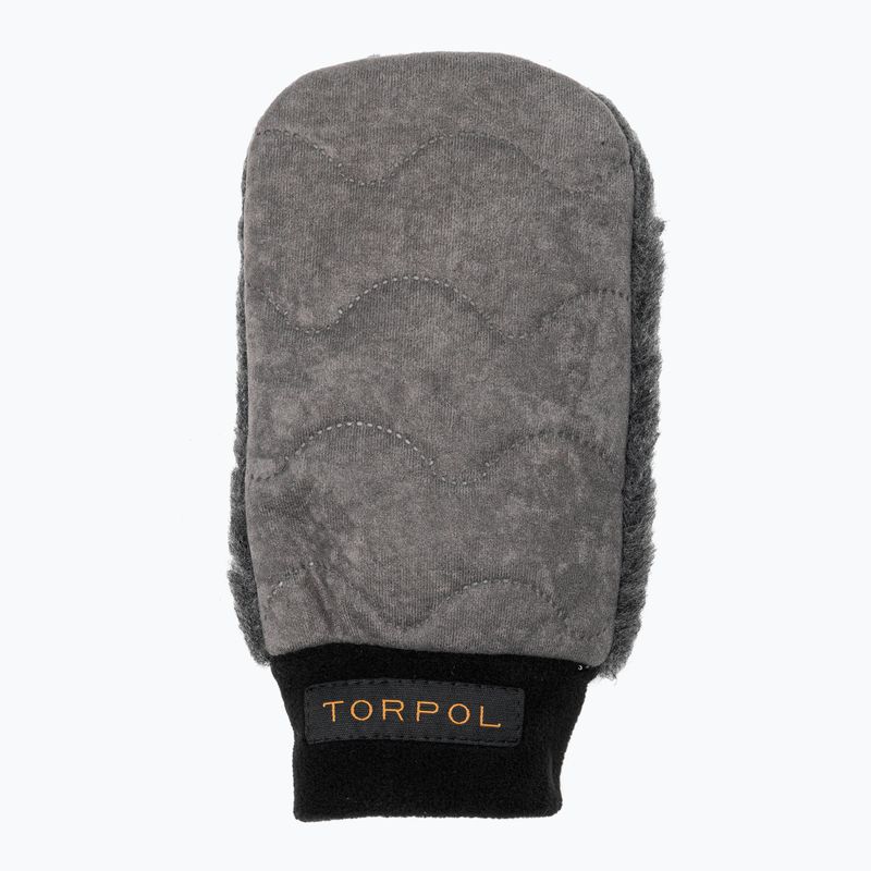 Рукавичка для догляду за конем TORPOL сіра 390-005