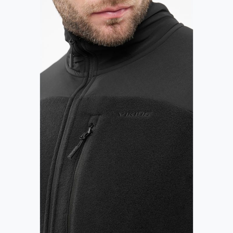Кофта флісова чоловіча Viking Migano black 4