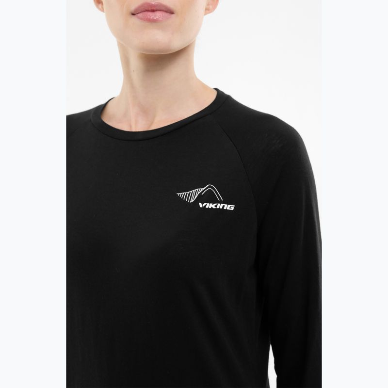Жіноча термоактивна кофта Viking Andali black 4