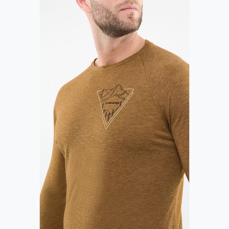 Чоловіча термоактивна кофта Viking Andali brown 4