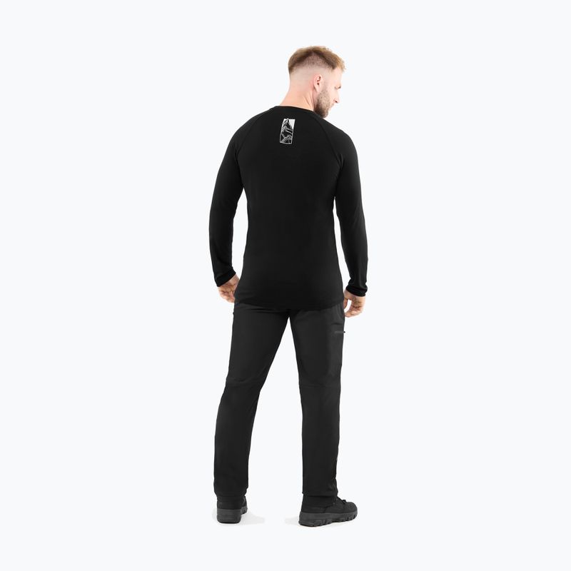 Чоловіча термоактивна кофта Viking Andali black 3