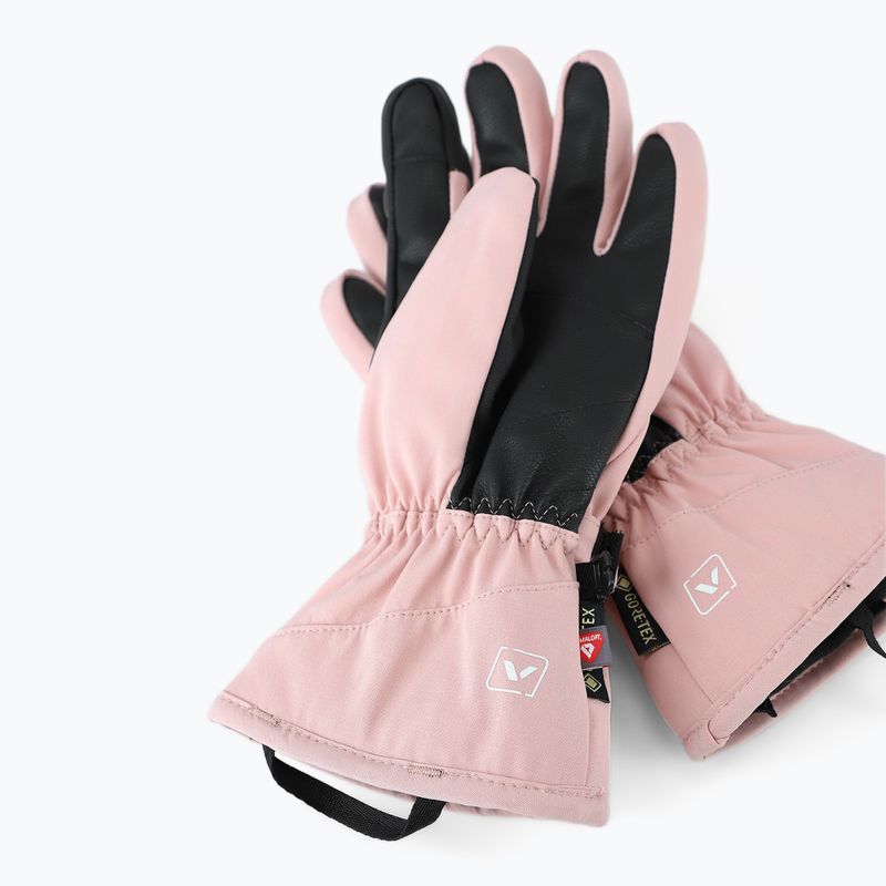 Рукавиці лижні жіночі Viking Sherpa 2.0 Gore-Tex Ski pink/white 3