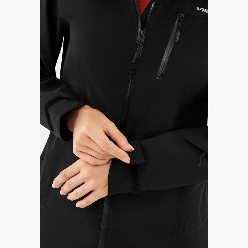 Куртка дощовик жіноча Viking Trek Pro 2.5 black 6