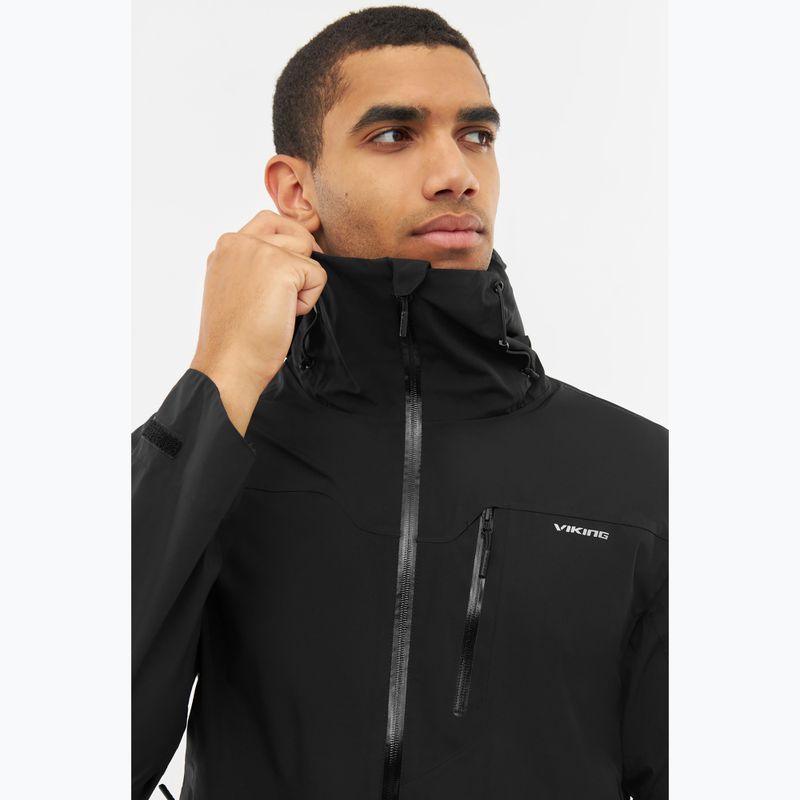 Куртка дощовик чоловіча Viking Trek Pro 2.5 black 4