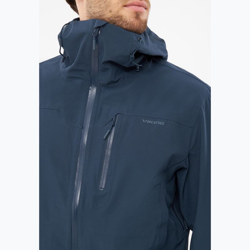 Куртка дощовик чоловіча Viking Trek Pro 2.5 navy 4