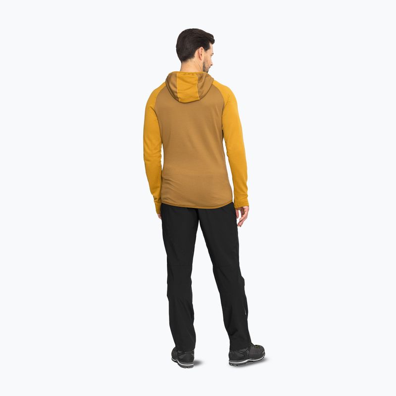 Кофта трекінгова чоловіча Viking Birger Hoodie light brown/yellow 3