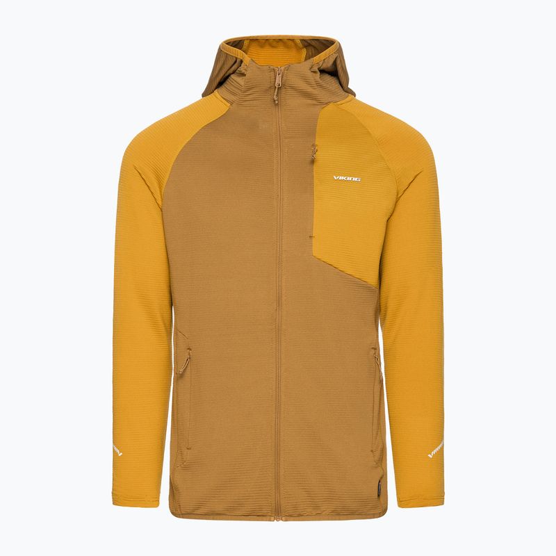Кофта трекінгова чоловіча Viking Birger Hoodie light brown/yellow 8