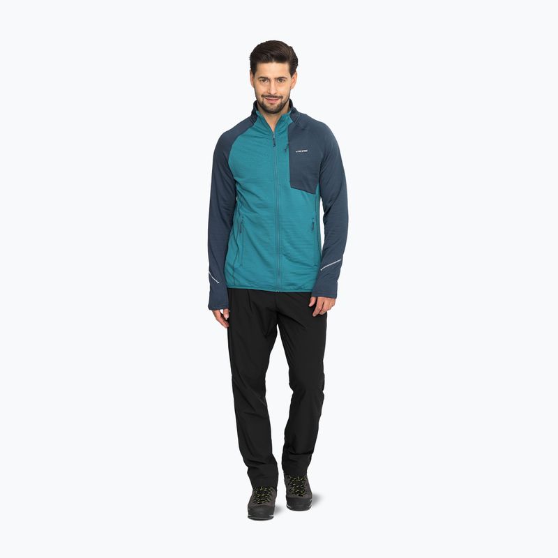 Кофта трекінгова чоловіча Viking Birger blue/navy 2