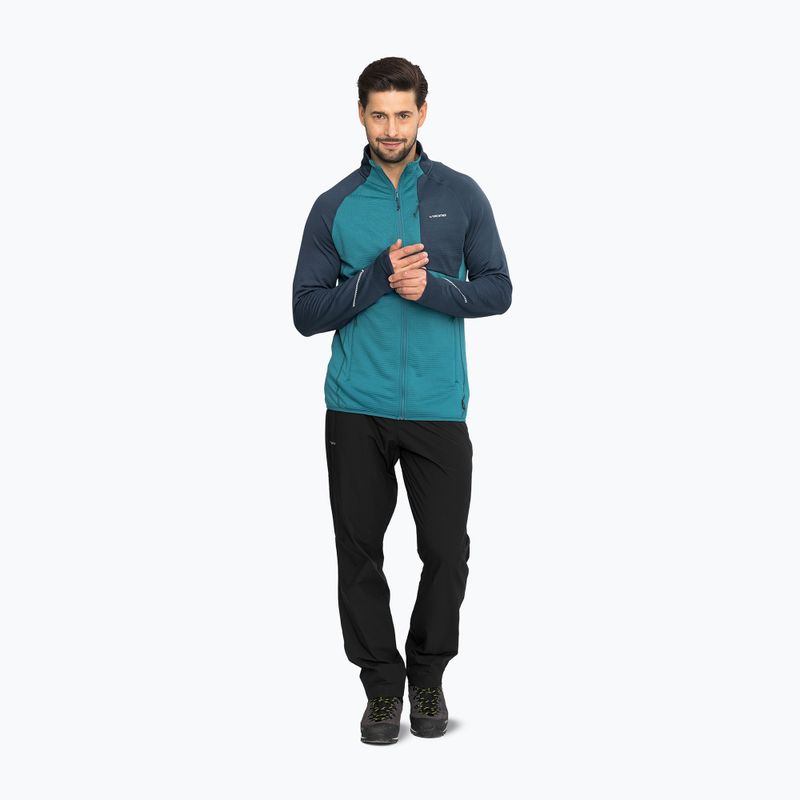 Кофта трекінгова чоловіча Viking Birger blue/navy 4