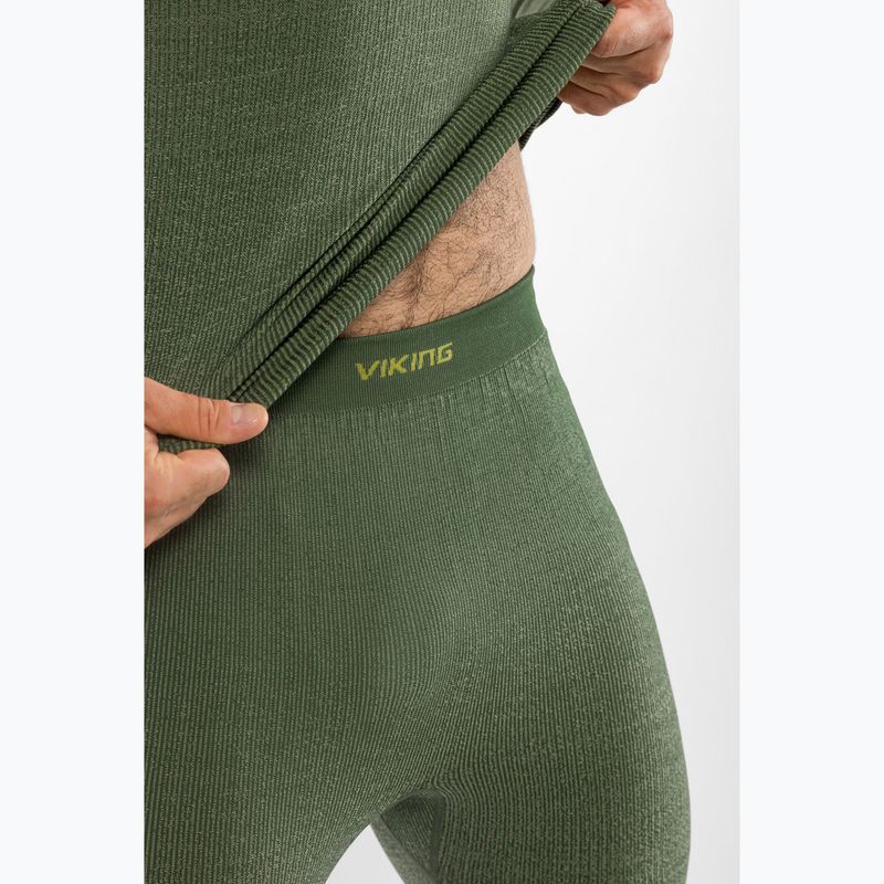 Комплект термобілизни чоловічий Viking Altis Base Layer dark green 6