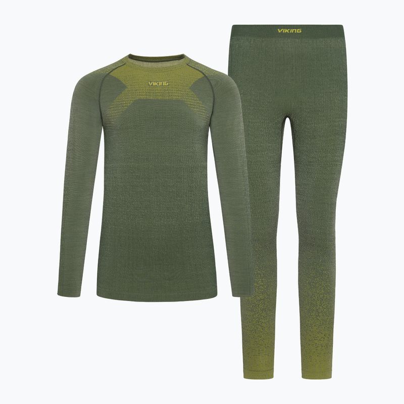 Комплект термобілизни чоловічий Viking Altis Base Layer dark green 7