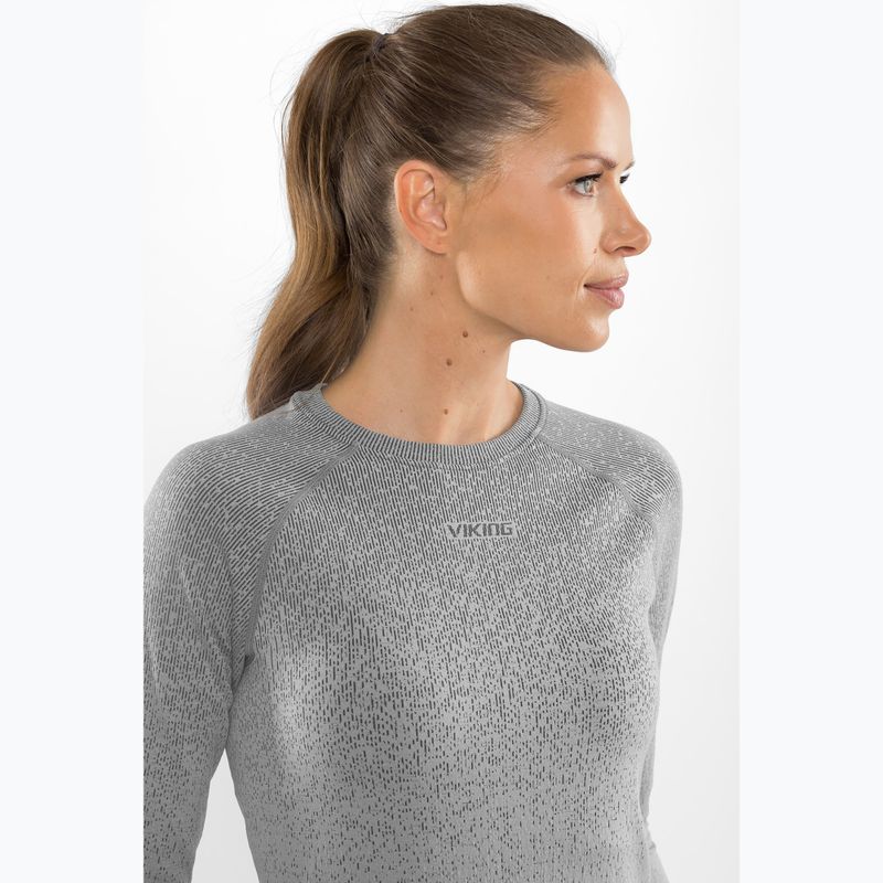 Комплект термобілизни жіночий Viking Altis Base Layer grey 4