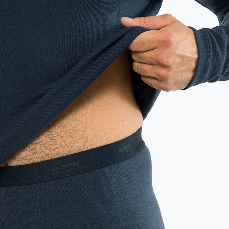 Комплект термобілизни чоловічий Viking Meriboo Base Layer navy 6