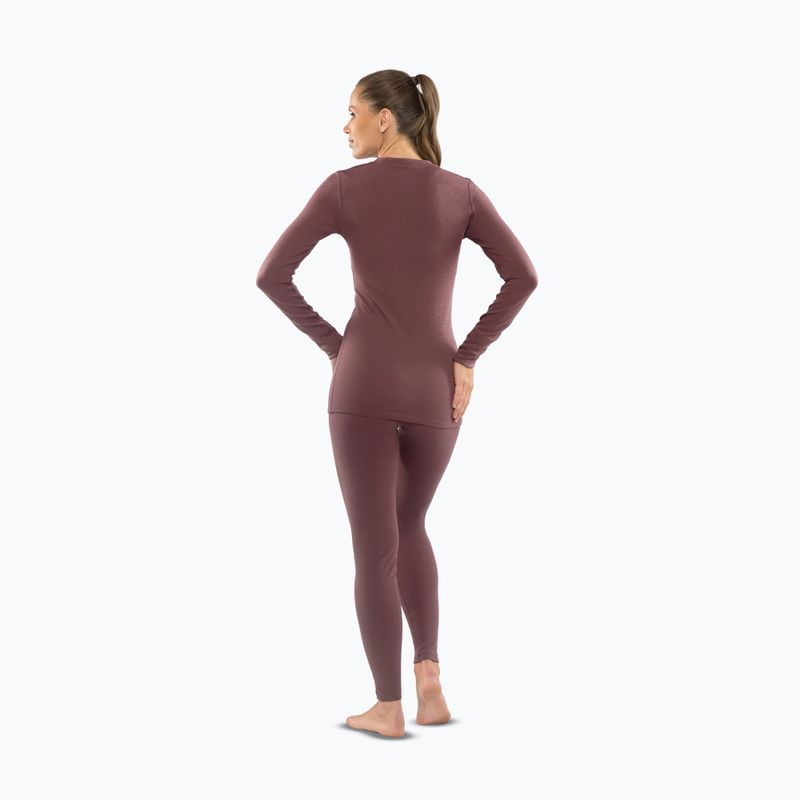 Комплект термобілизни жіночий Viking Meriboo Base Layer pink 2