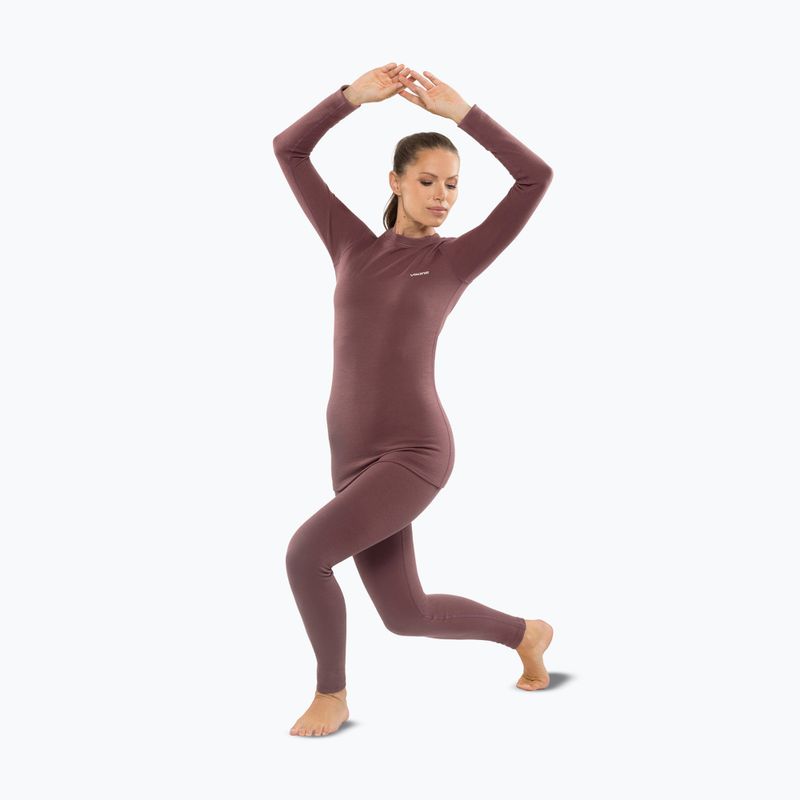 Комплект термобілизни жіночий Viking Meriboo Base Layer pink 3