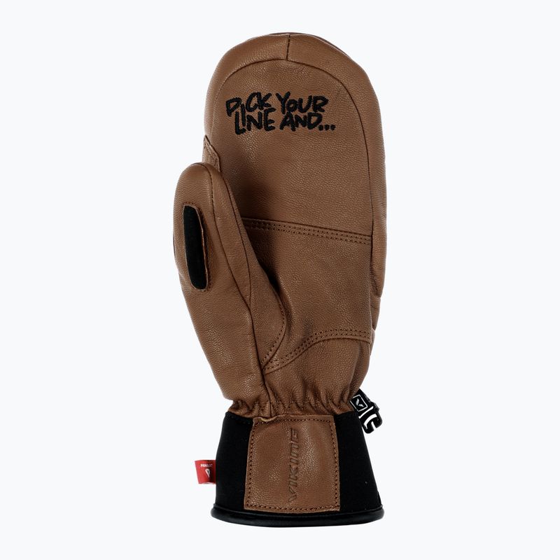 Рукавиці лижні Viking Send It brown/white 3