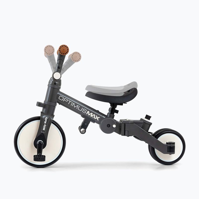 Біговел Milly Mally 5w1 Optimus Max dark grey 5