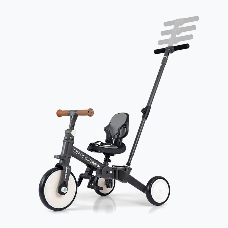 Біговел Milly Mally 5w1 Optimus Max dark grey 11
