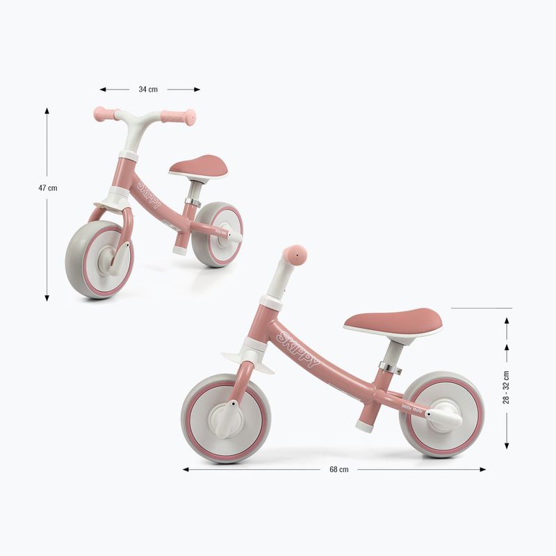 Біговел Milly Mally Skippy pink 2