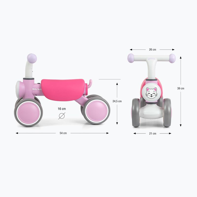 Біговел Milly Mally York pink 2