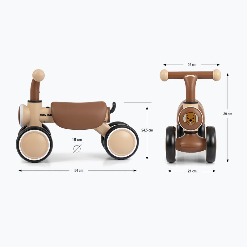Біговел Milly Mally York beige 2