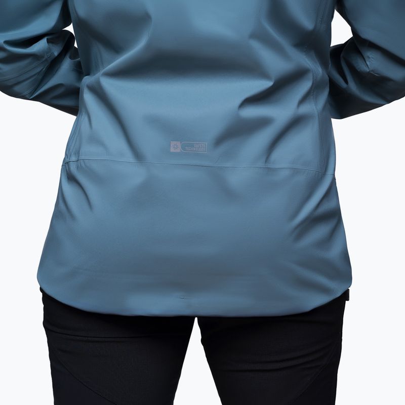 Куртка-дощовик жіноча Alpinus Selenga сірий/szałwiowy 5