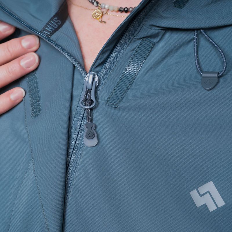 Куртка-дощовик жіноча Alpinus Selenga сірий/szałwiowy 6