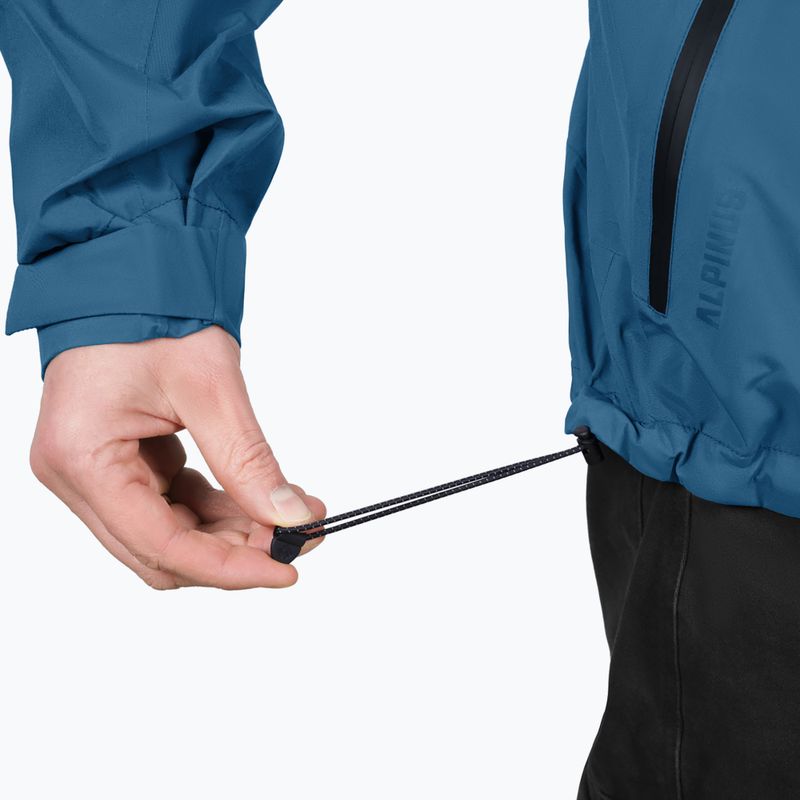 Куртка-дощовик чоловіча Alpinus Girdiman блакитний 8