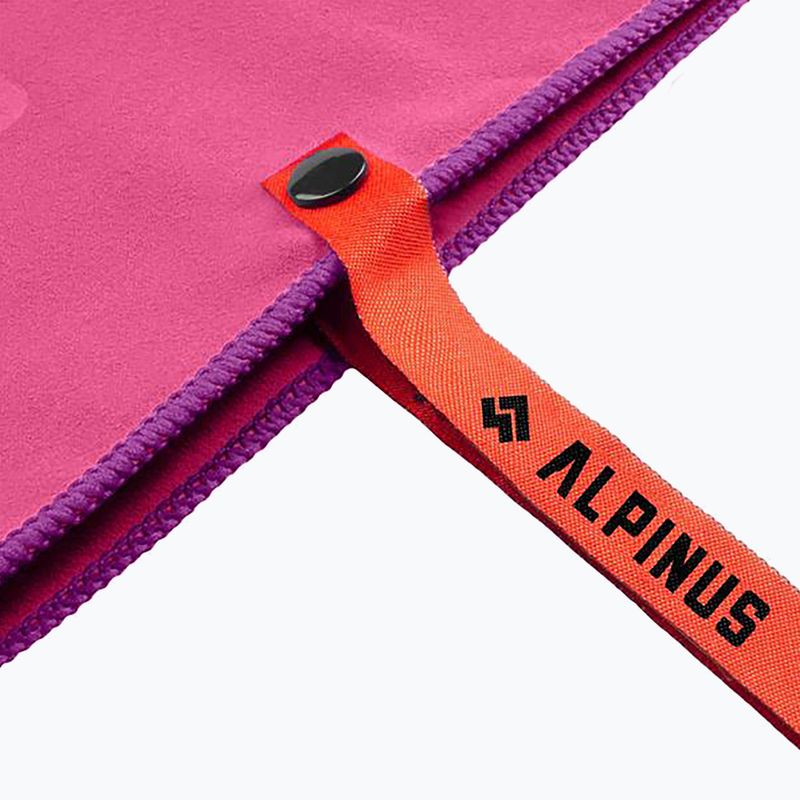 Рушник швидковисихаючий Alpinus Tarifa рожевий 5