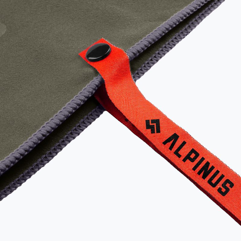 Рушник швидковисихаючий Alpinus Tarifa ciemny зелений 4