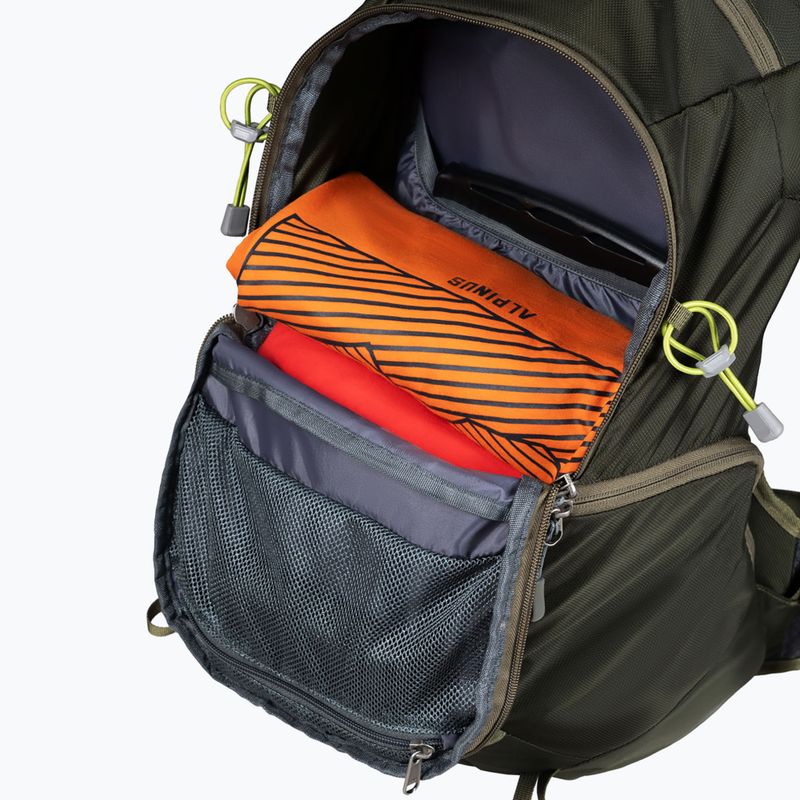 Рюкзак туристичний Alpinus Anayet 25 л лаймовий/зелений 7