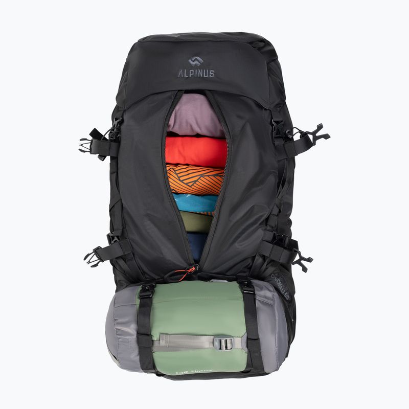 Рюкзак трекінговий Alpinus Deomali 50 л чорний 5