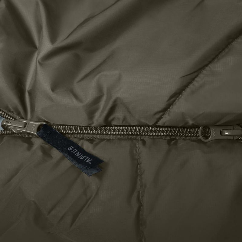Спальний мішок Alpinus Wide & Long Fiber Pro 1250 215 cm/right olive 7