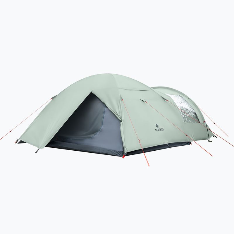 Намет кемпінговий тримісний Alpinus Garda 3 mint 3