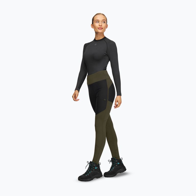 Легінси жіночі Alpinus Medium olive 2