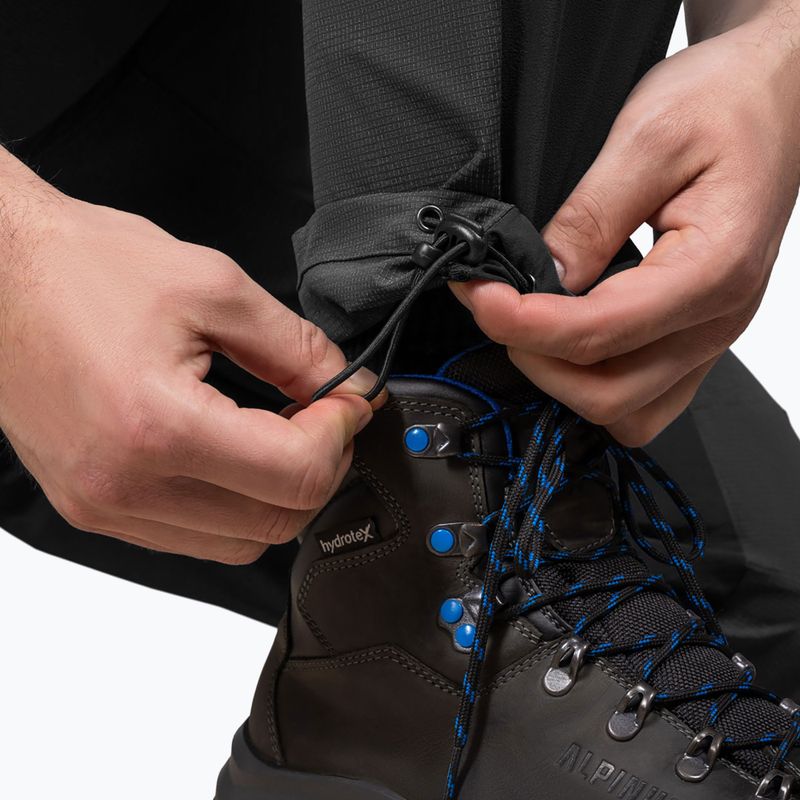 Штани трекінгові чоловічі Alpinus Black Deccan 7