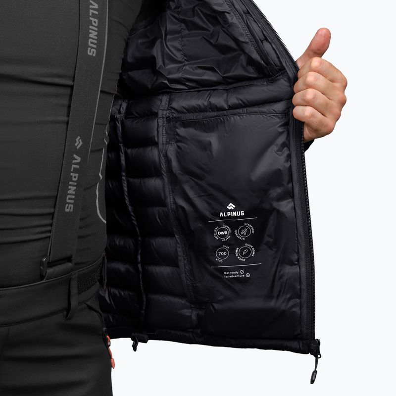 Пуховик чоловічий Alpinus Kiruna black 8