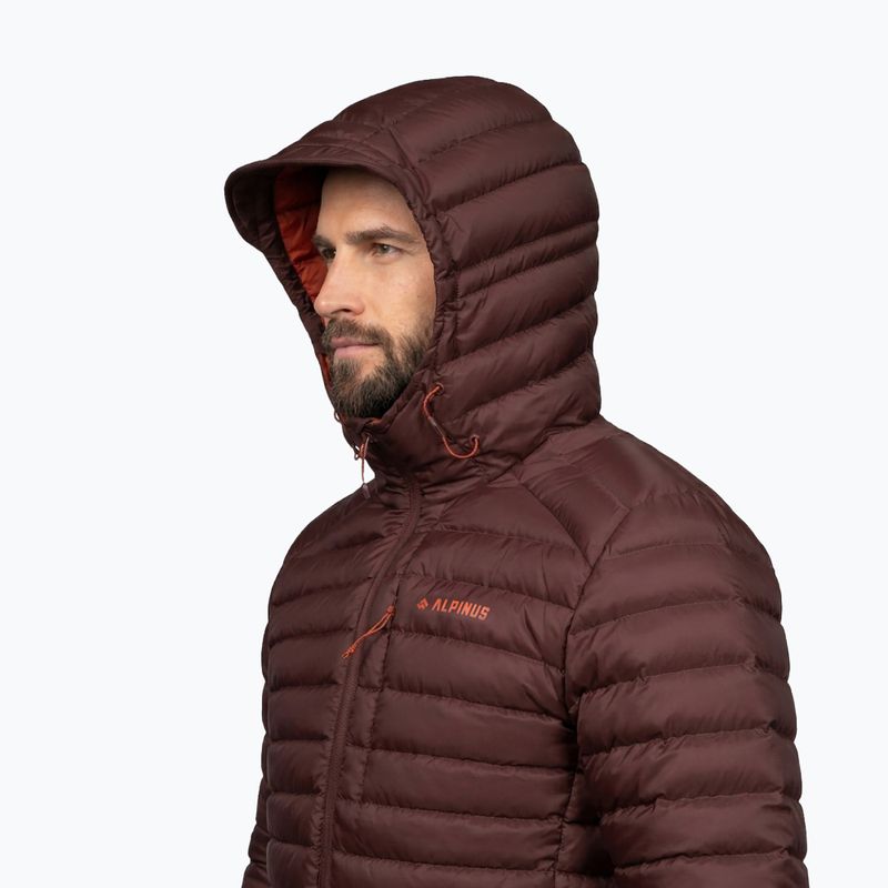 Пуховик чоловічий Alpinus Kiruna brown 3