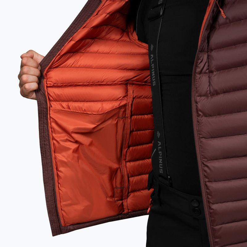 Пуховик чоловічий Alpinus Kiruna brown 6