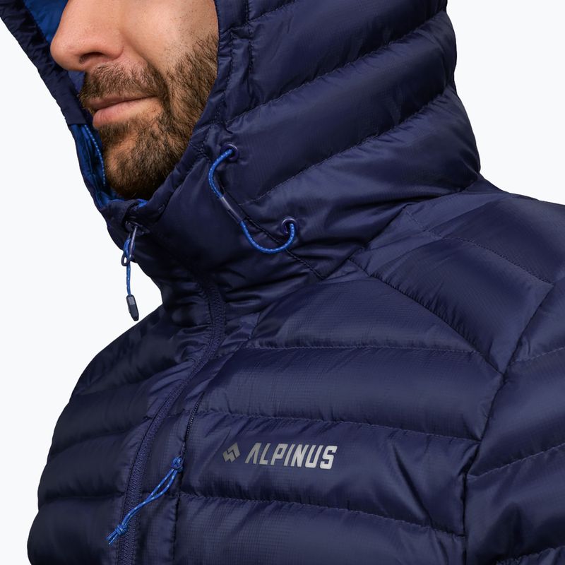 Пуховик чоловічий Alpinus Kiruna navy blue 3