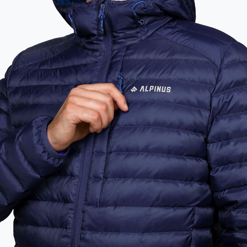 Пуховик чоловічий Alpinus Kiruna navy blue 5