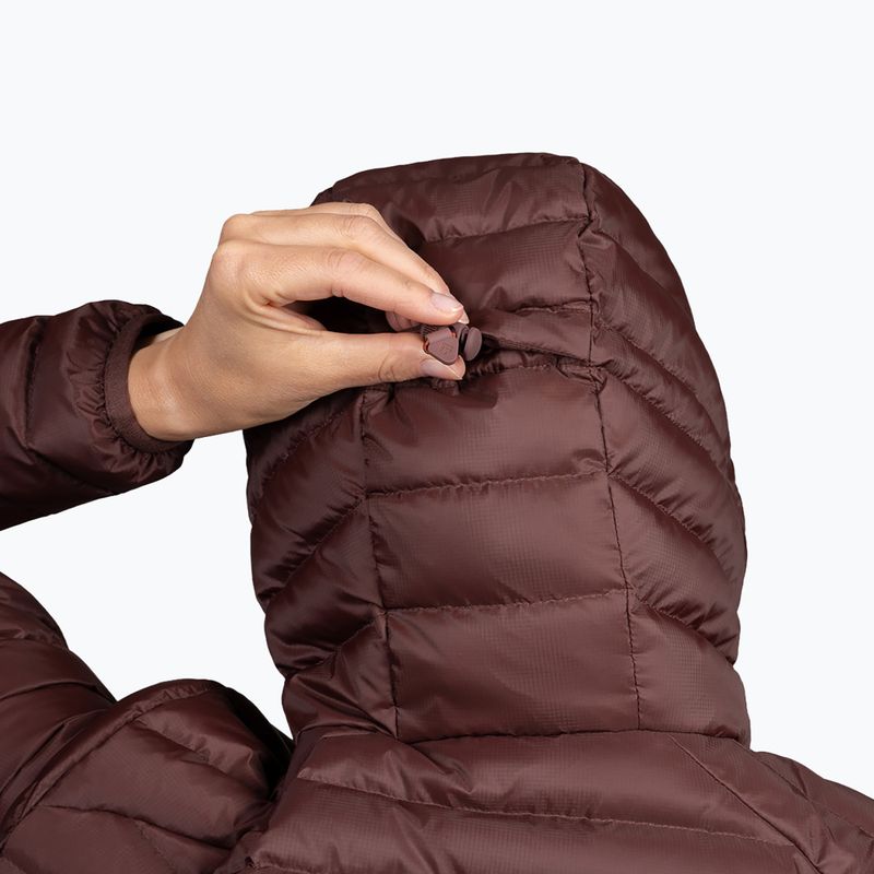 Пуховик жіночий Alpinus Kiruna brown 4